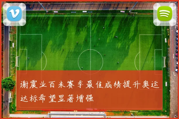 谢震业百米赛季最佳成绩提升奥运达标希望显著增强